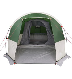 Tente de camping tunnel 4 personnes vert imperméable