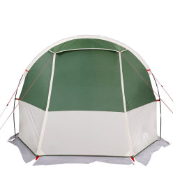 Tente de camping tunnel 4 personnes vert imperméable