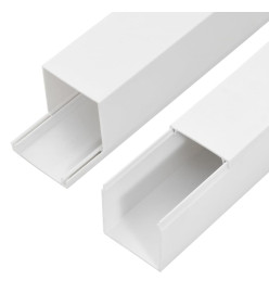 Goulotte de câble 50x25 mm 30 m PVC