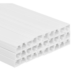 Goulotte de câble 25x25 mm 30 m PVC