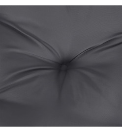 Coussin de banc de jardin anthracite 110x50x7 cm tissu oxford