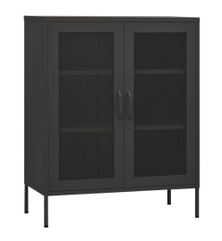 Armoire de rangement Anthracite 80x35x101,5 cm Acier