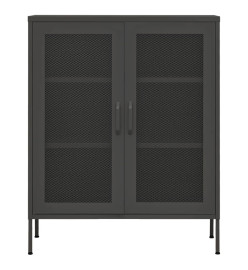 Armoire de rangement Anthracite 80x35x101,5 cm Acier