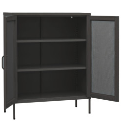 Armoire de rangement Anthracite 80x35x101,5 cm Acier