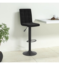 Tabouret de bar Noir Velours