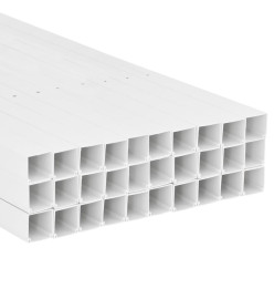 Goulotte de câble 100x60 mm 30 m PVC