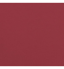 Coussins de chaise lot de 4 rouge bordeaux 40x40x7 cm