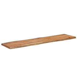 Dessus de table 180x40x2,5 cm rectangulaire bois massif acacia