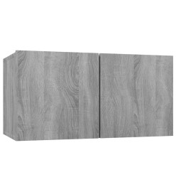 Ensemble de meubles TV 7 pcs Sonoma gris Bois d'ingénierie