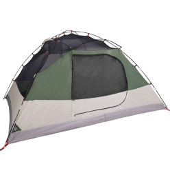 Tente de camping à dôme 4 personne vert imperméable