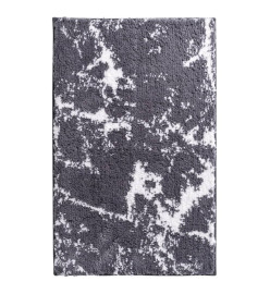 RIDDER Tapis de salle de bain Marmor Gris-blanc 90 x 60 cm