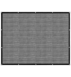 Filet de conteneur PEHD 3,5 x 5 m Noir