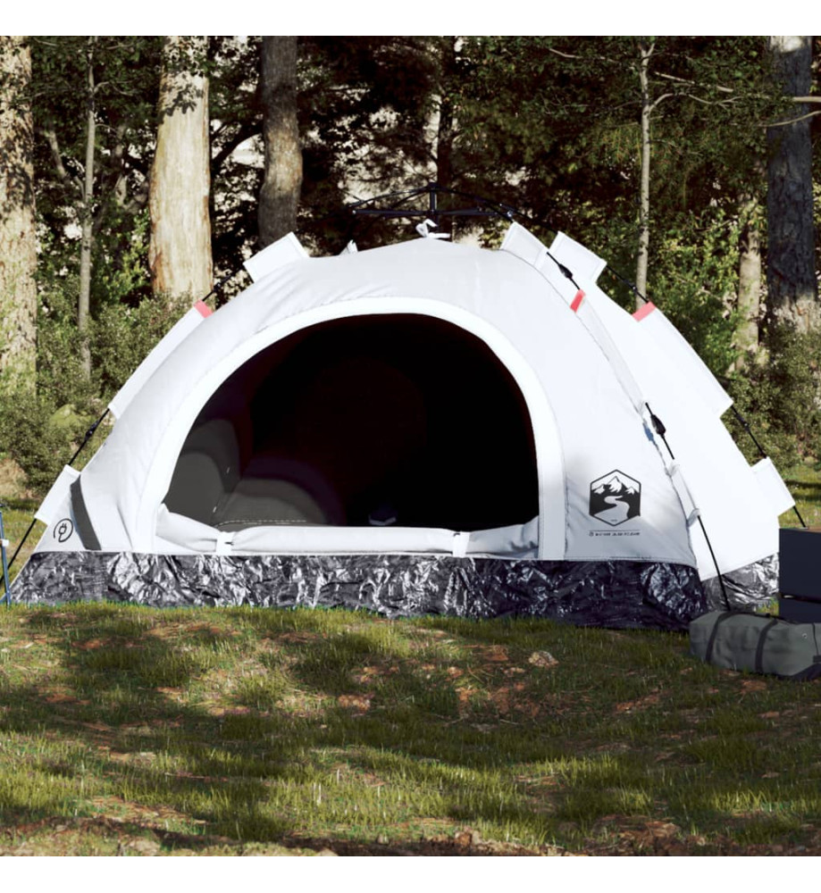 Tente de camping 4 personnes tissu occultant libération rapide