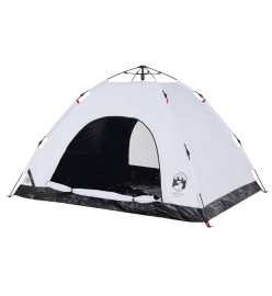 Tente de camping 4 personnes tissu occultant libération rapide