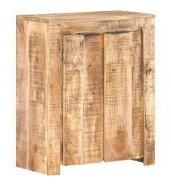 Buffet 59x33x75 cm Bois de manguier brut