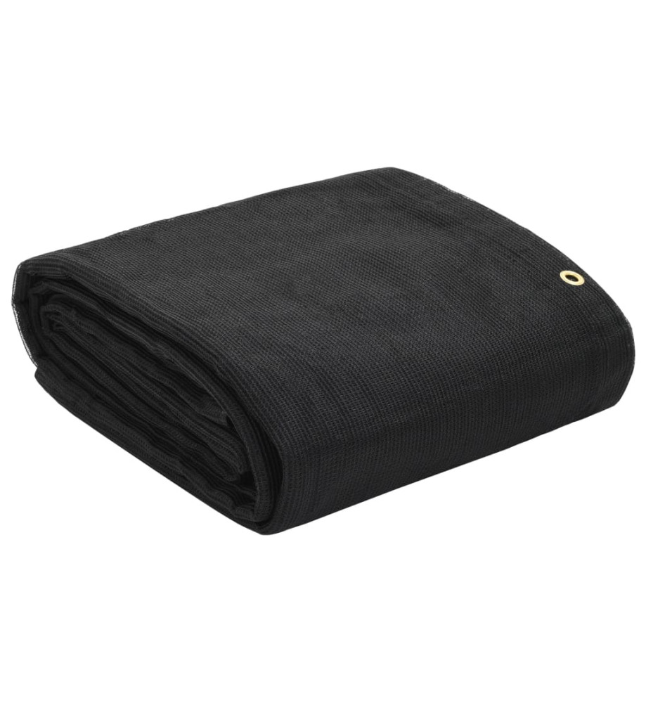 Filet de conteneur PEHD 3 x 5 m Noir