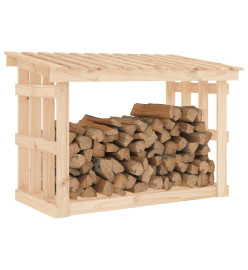 Support pour bois de chauffage 108x64,5x77 cm Bois de pin