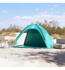 Tente de plage vert d'eau imperméable