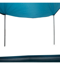 Tente de camping 2 personnes bleu imperméable