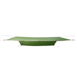 Bâche de camping vert 360x294 cm imperméable