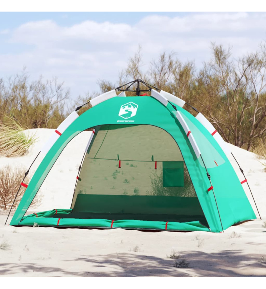 Tente de plage 2 personnes libération rapide imperméable