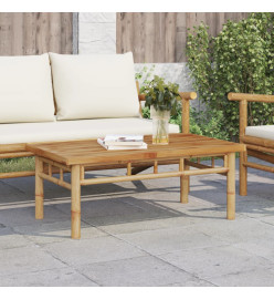 Table basse 90x50x35 cm bambou