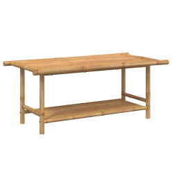 Table basse 110x55x45 cm bambou