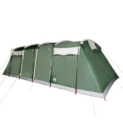 Tente de camping tunnel 8 personnes vert imperméable