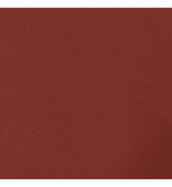 Panneaux muraux 12pcs Rouge bordeaux 30x30 cm Similicuir 0,54m²