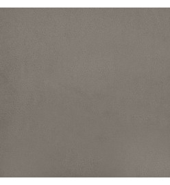 Panneaux muraux 12 pcs Gris clair 60x15 cm Velours 1,08 m²