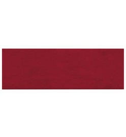 Panneaux muraux 12 pcs Rouge bordeaux 90x30 cm Velours 3,24 m²