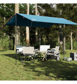 Bâche de camping bleu 360x294 cm imperméable