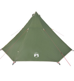 Tente familiale tipi 8 personnes vert imperméable