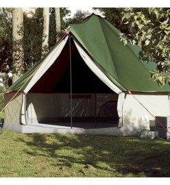 Tente familiale tipi 10 personnes vert imperméable