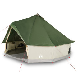 Tente familiale tipi 10 personnes vert imperméable