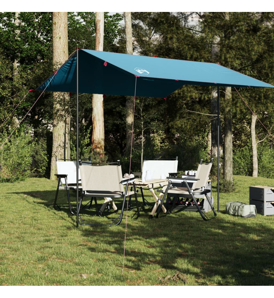 Bâche de camping bleu 300x294 cm imperméable