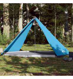 Tente familiale tipi 8 personnes bleu imperméable