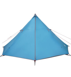 Tente familiale tipi 8 personnes bleu imperméable