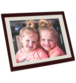 Collage de cadres photo 3 pcs pour mur Rouge foncé 42x59,4 cm