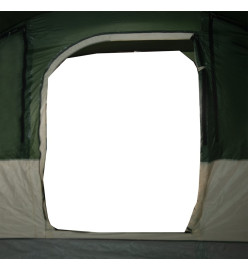 Tente de camping tunnel 7 personnes vert imperméable