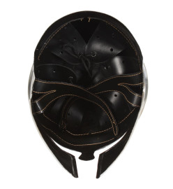 Casque de guerrier grec antique pour GN Argenté Acier