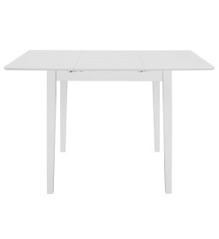 Mobilier de salle à manger 3 pcs MDF Blanc