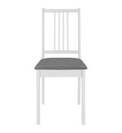 Mobilier de salle à manger 3 pcs MDF Blanc