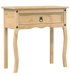 Table console Corona 73x35x73 cm bois de pin massif