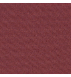 Coussins de chaise dossier bas lot de 2 rouge bordeaux mélangé