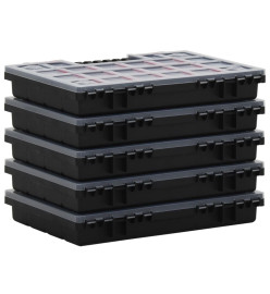 Boîtes d'assortiment 10 pcs 34,5x25x5 cm Polypropylène