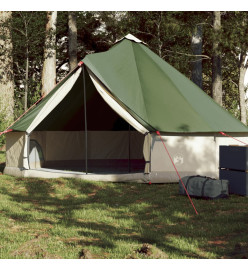 Tente familiale tipi 6 personnes vert imperméable