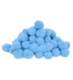 Boule anti-bactérienne filtrante de piscine bleu 700 g PE