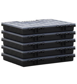 Boîtes d'assortiment 10 pcs 40x30x5 cm Polypropylène