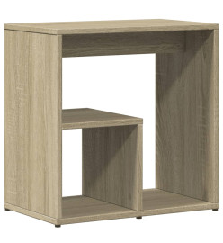 Table d'appoint Chêne sonoma 50x30x50 cm Aggloméré